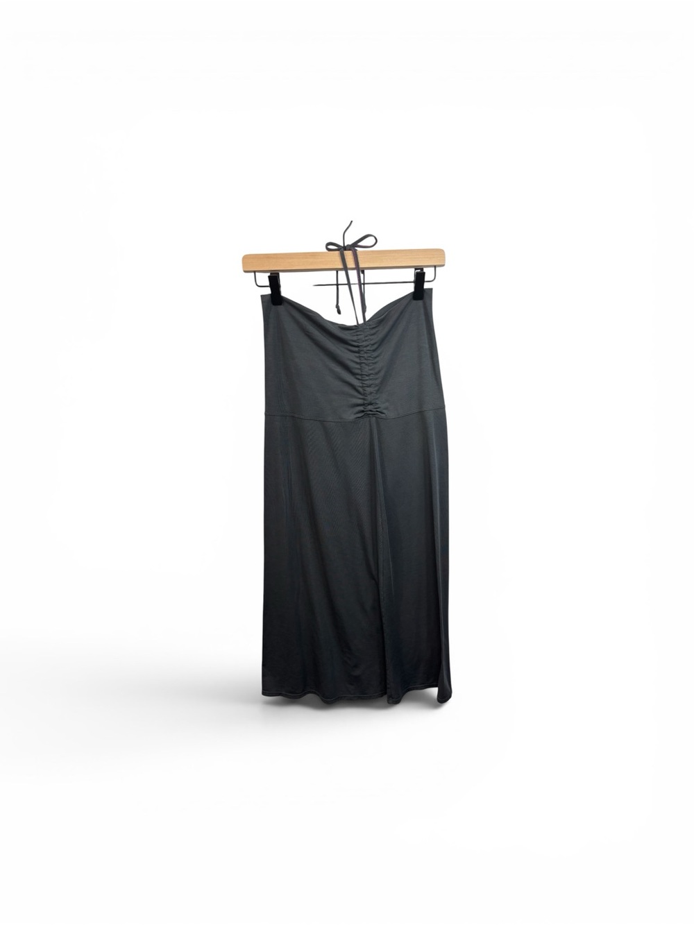 Athleta Gray Halter Dress Casual Athleisure ‎ Womens Size Small Tall Dress